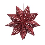 kerstversiering
papieren ster
middel